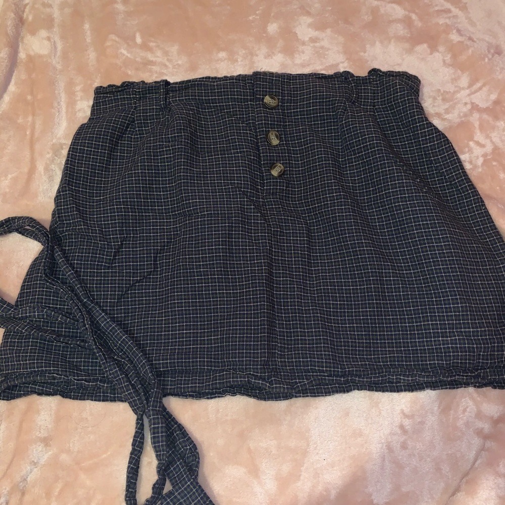 Paperbag skirt